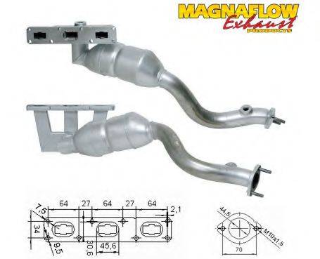 MAGNAFLOW 70603 Каталізатор