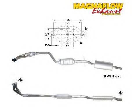 MAGNAFLOW 70601 Каталізатор