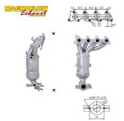 MAGNAFLOW 64101 Каталізатор