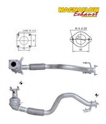 MAGNAFLOW 68804 Каталізатор