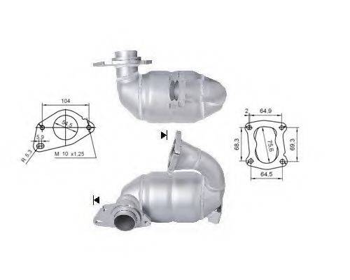 MAGNAFLOW 66314D Каталізатор