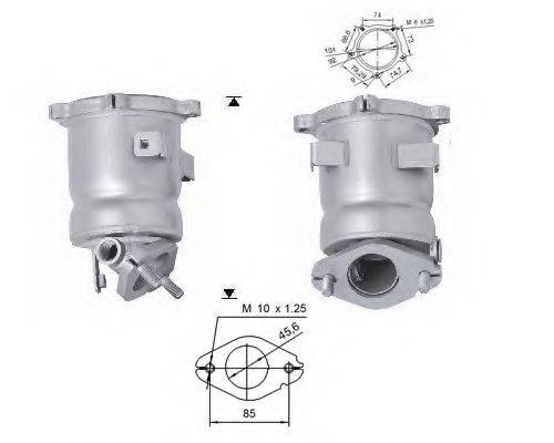 MAGNAFLOW 63406 Каталізатор