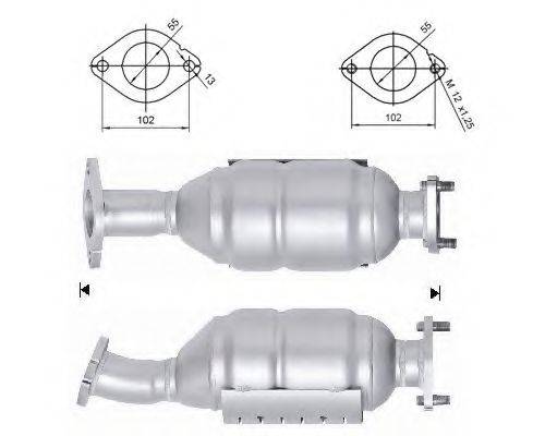 MAGNAFLOW 63409D Каталізатор