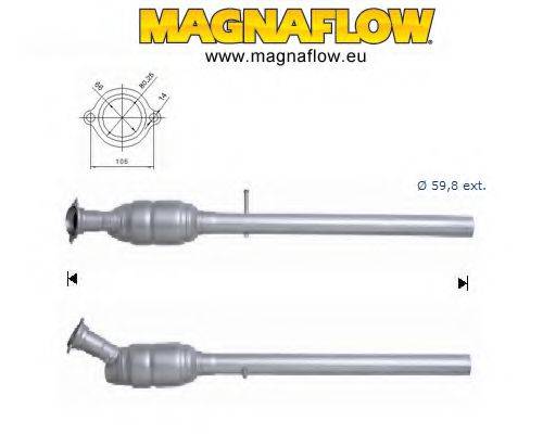 MAGNAFLOW 65008D Каталізатор