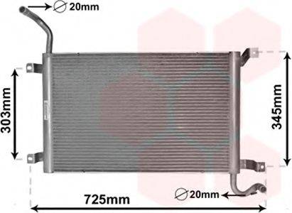 VAN WEZEL 02002224 Радіатор, охолодження двигуна