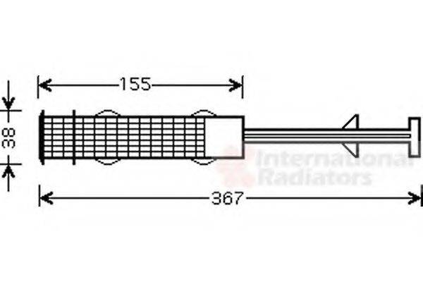 VAN WEZEL 3000D359 Осушувач, кондиціонер