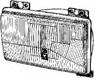 VAN WEZEL 1745947 Основна фара