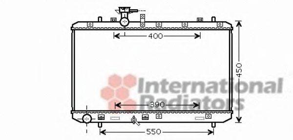 VAN WEZEL 52002084 Радіатор, охолодження двигуна