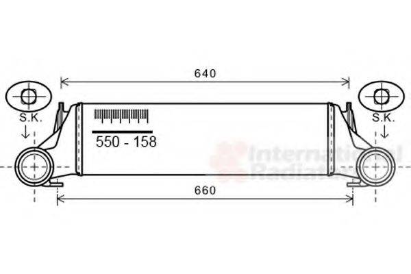 VAN WEZEL 06004421 Інтеркулер