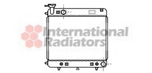 VAN WEZEL 30002122 Радіатор, охолодження двигуна