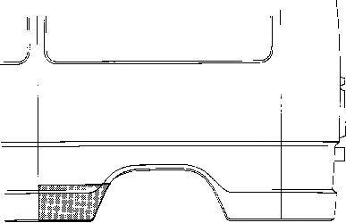 VAN WEZEL 3072142 Боковина