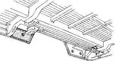 VAN WEZEL 3072344 Днище кузова