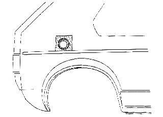 VAN WEZEL 3734191 Боковина