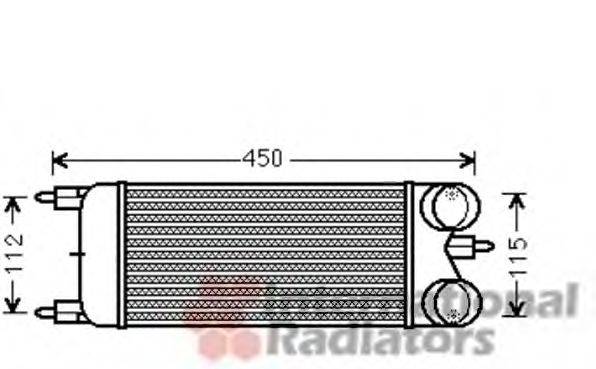 VAN WEZEL 09004267 Інтеркулер