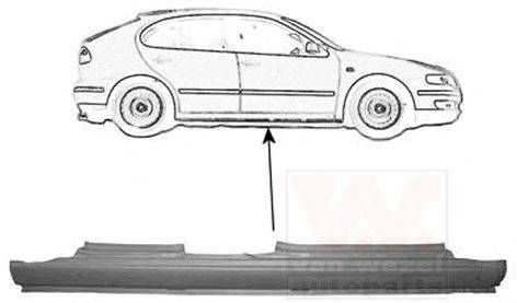 VAN WEZEL 4933104 Накладка порога