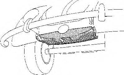 VAN WEZEL 580167 Утримувач запасного колеса