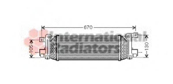 VAN WEZEL 18004401 Інтеркулер