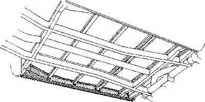 VAN WEZEL 585122 Днище кузова