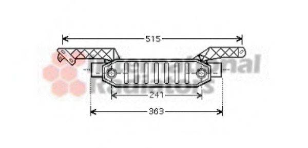 VAN WEZEL 40003282 масляний радіатор, моторне масло