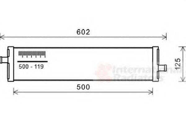 VAN WEZEL 58002312 Радіатор, охолодження двигуна