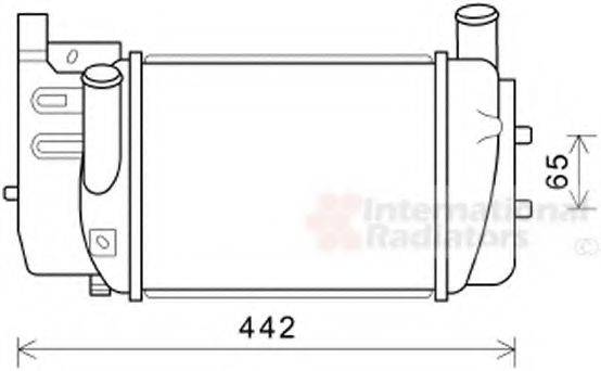 VAN WEZEL 53004645 Інтеркулер