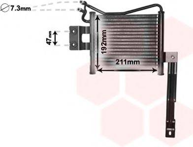 VAN WEZEL 82003331 масляний радіатор, моторне масло