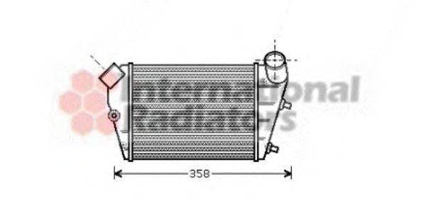 VAN WEZEL 73004085 Інтеркулер