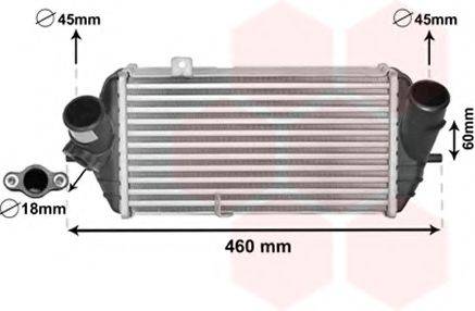 VAN WEZEL 82004389 Інтеркулер