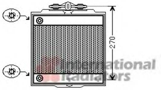 VAN WEZEL 06002366 Радіатор, охолодження двигуна