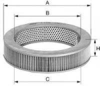 UNIFLUX FILTERS XA525 Повітряний фільтр