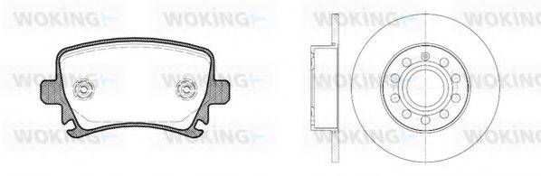 WOKING 81131301 Комплект гальм, дисковий гальмівний механізм