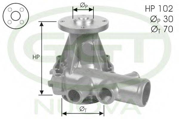 GGT PA12022 Водяний насос