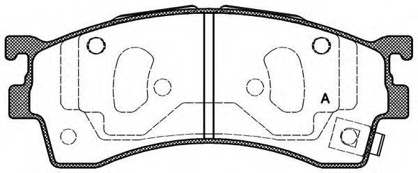 OPEN PARTS BPA0415.12