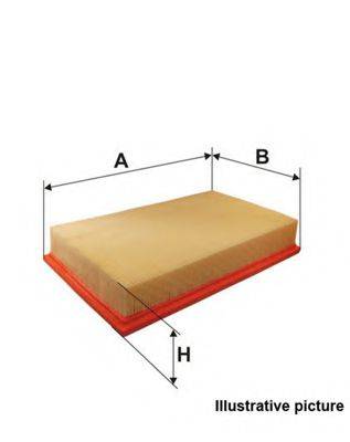 OPEN PARTS EAF335110 Повітряний фільтр