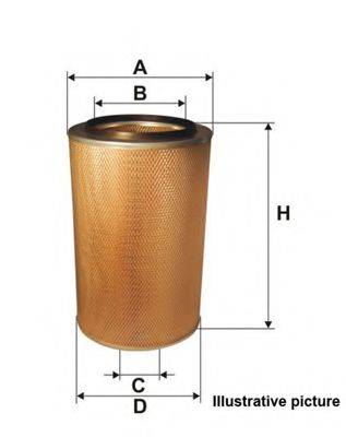 OPEN PARTS EAF340820 Повітряний фільтр