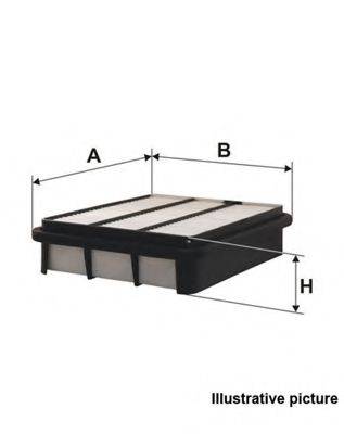 OPEN PARTS EAF353610 Повітряний фільтр