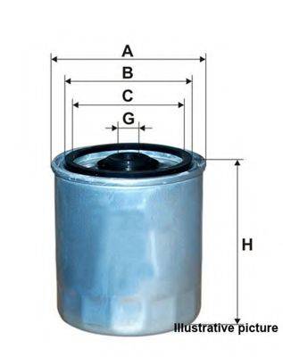 OPEN PARTS EFF504610 Паливний фільтр