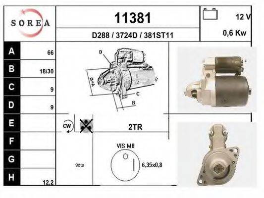 EAI 11381 Стартер