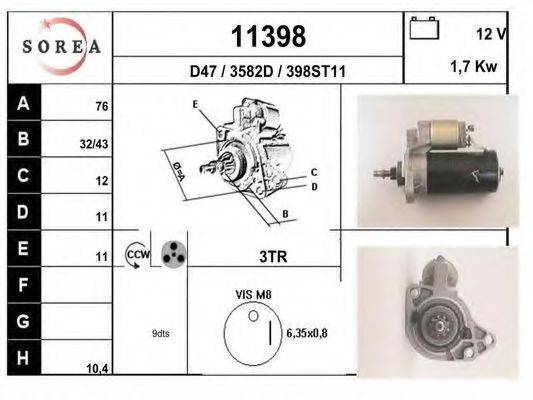 EAI 11398 Стартер