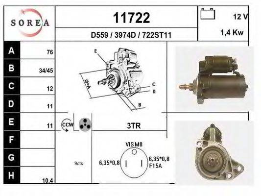 EAI 11722 Стартер