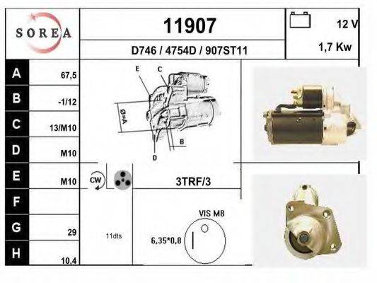 EAI 11907 Стартер