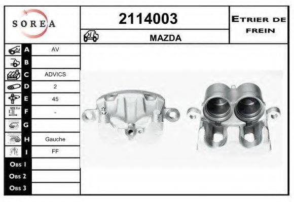 EAI 2114003 Гальмівний супорт