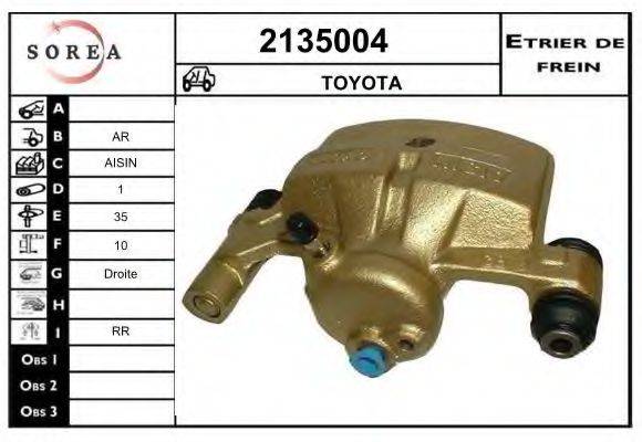 EAI 2135004 Гальмівний супорт