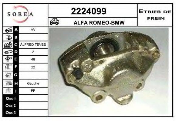 EAI 2224099 Гальмівний супорт