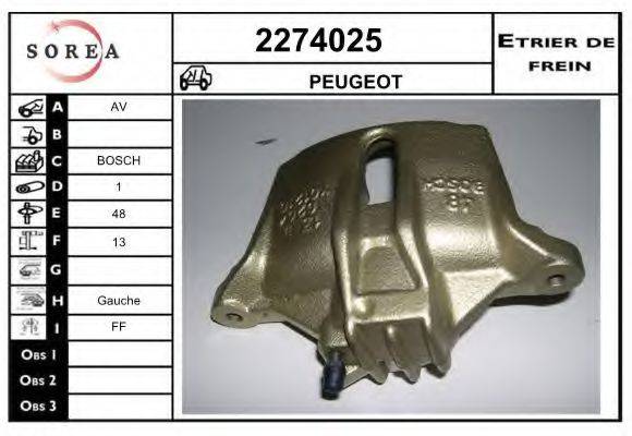 EAI 2274025 Гальмівний супорт