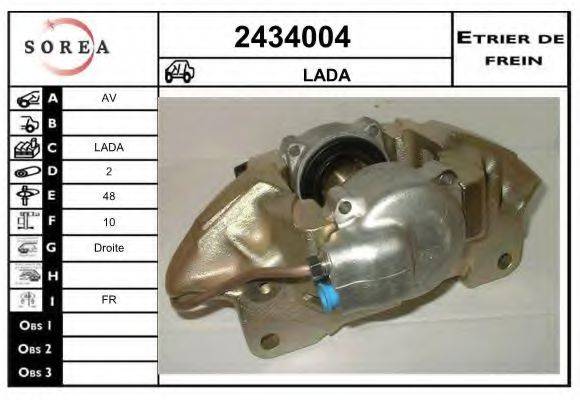 EAI 2434004 Гальмівний супорт