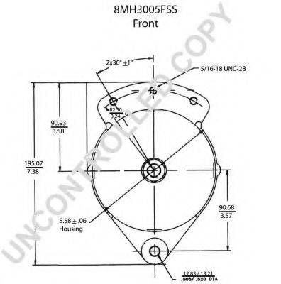 PRESTOLITE ELECTRIC 8MH3005FSS