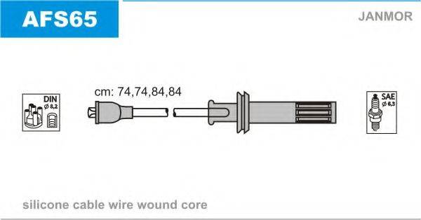 JANMOR AFS65 Комплект дротів запалювання