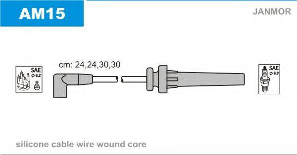 JANMOR AM15 Комплект дротів запалювання