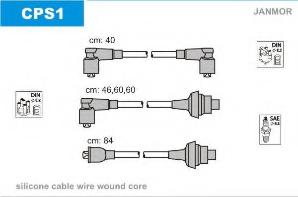 JANMOR CPS1 Комплект дротів запалювання